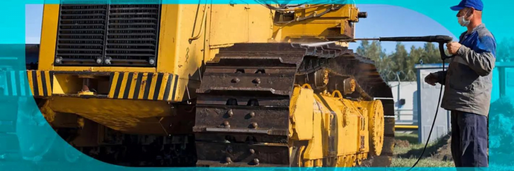 Advantage of High Pressure Cleaning of Earth Moving Equipment