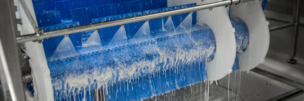 Application of High Pressure Cleaning in Conveyors Systems