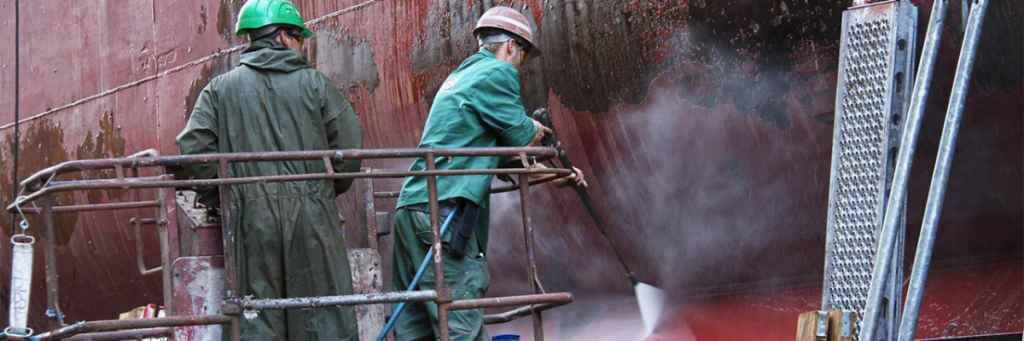 High Pressure Cleaning in Marine and Offshore Applications