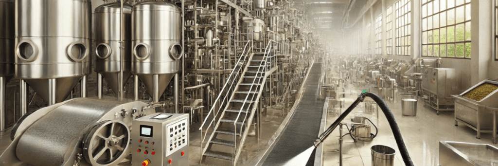 Tea Factory Equipment and How High-Pressure Cleaning is Accomplished