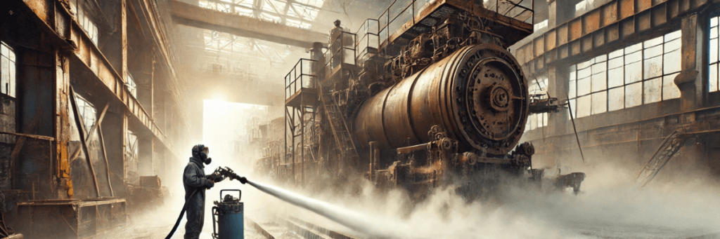 What is Mean by High Pressure Water Sand Blasting