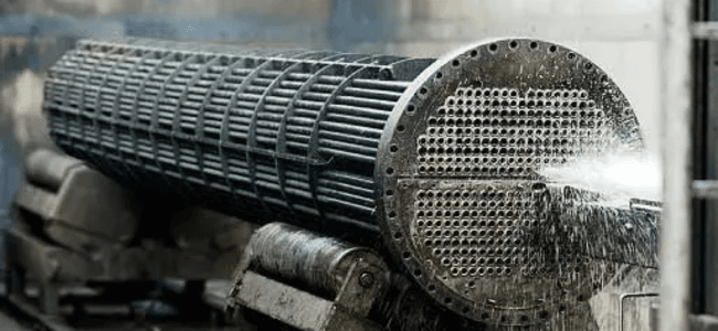 High-Pressure Water Jetting Units for Descaling Process