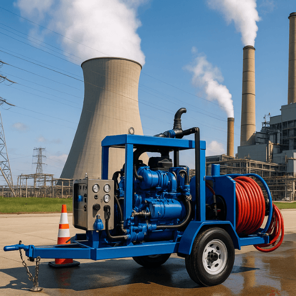 Water Jetting Units for Power Plants