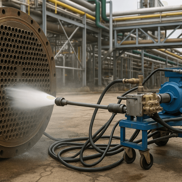 Industrial Water Jet Tube Cleaning System Efficient Tube and Pipe Cleaning Solutions