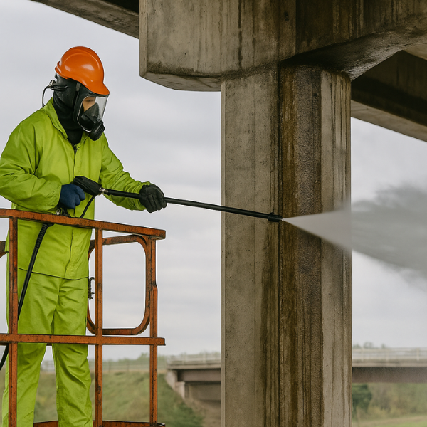 Water Jetting Systems for Bridge Cleaning