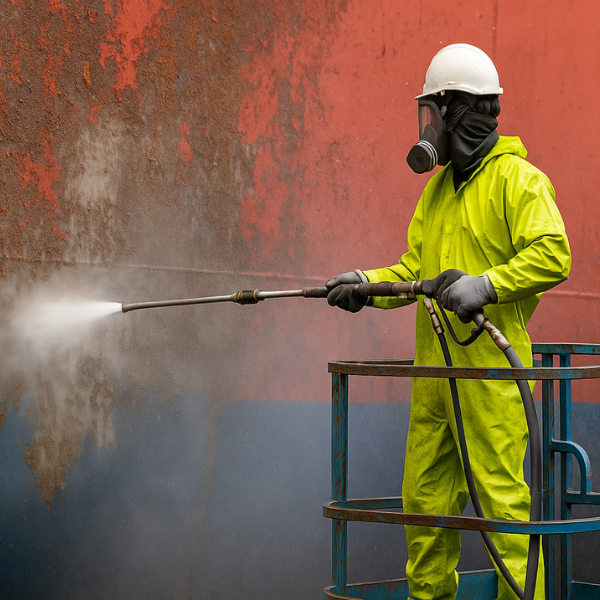 Water Jetting Systems for Ship Surface Preparations
