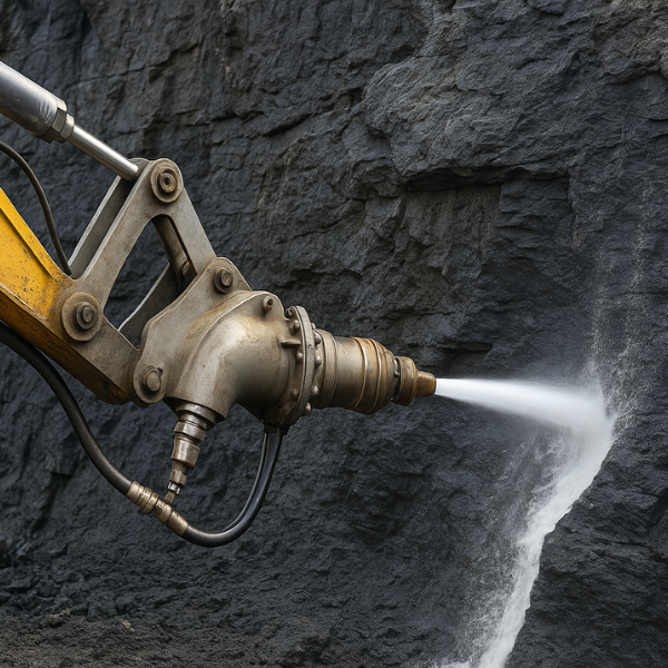 Water Jetting Systems for Rock Cutting and Excavation