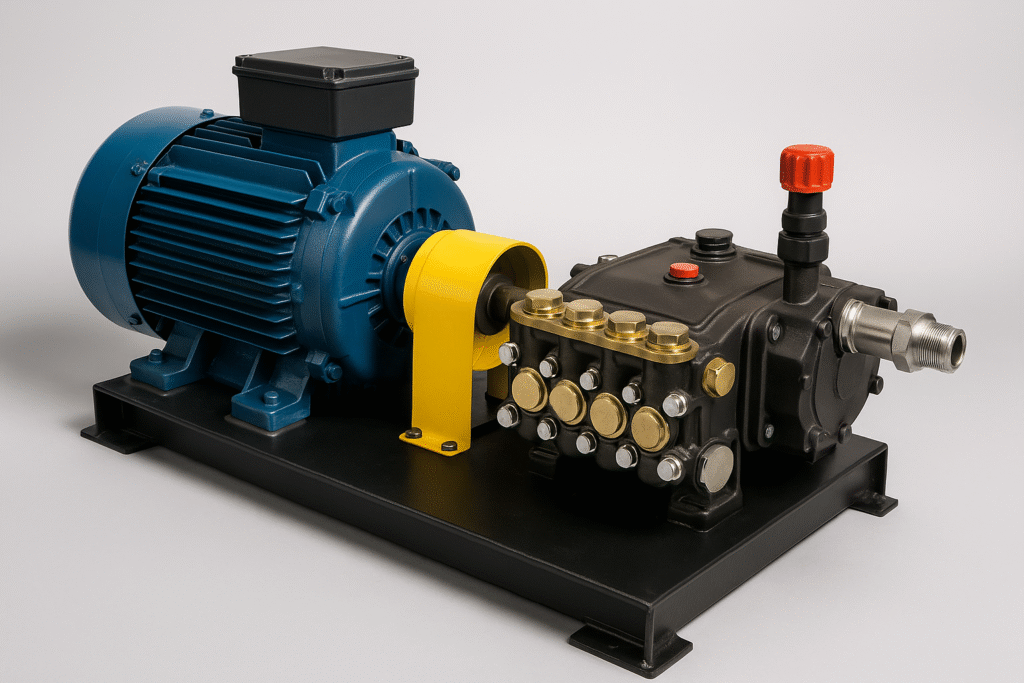 Electric Motor Driven heavy vehicle cleaning pump​