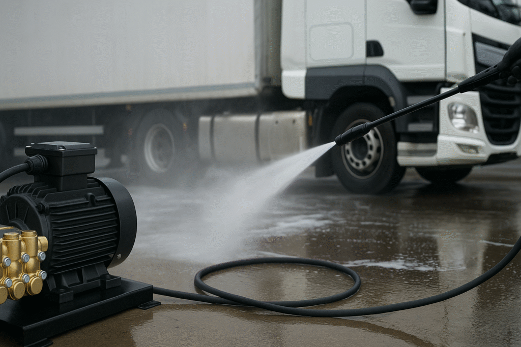Electric Motor Driven Truck Washing Pumps​