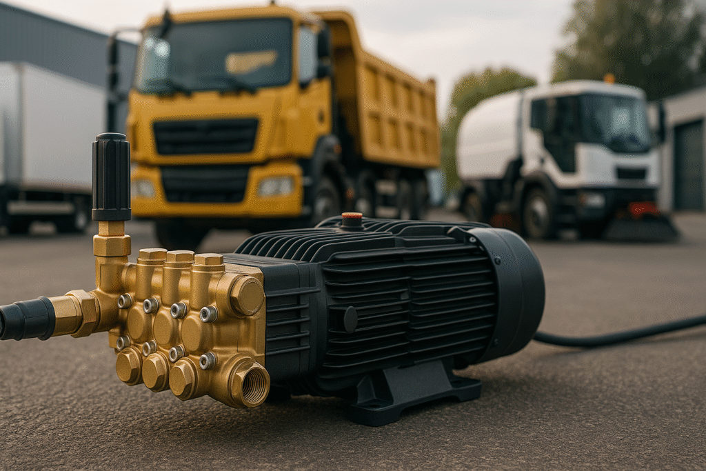 Heavy Vehicle High Pressure Washer Pumps