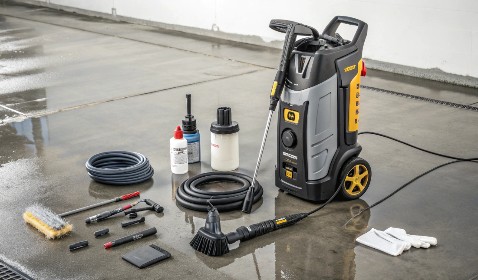 High Pressure Cleaner with Accessories – HW Series