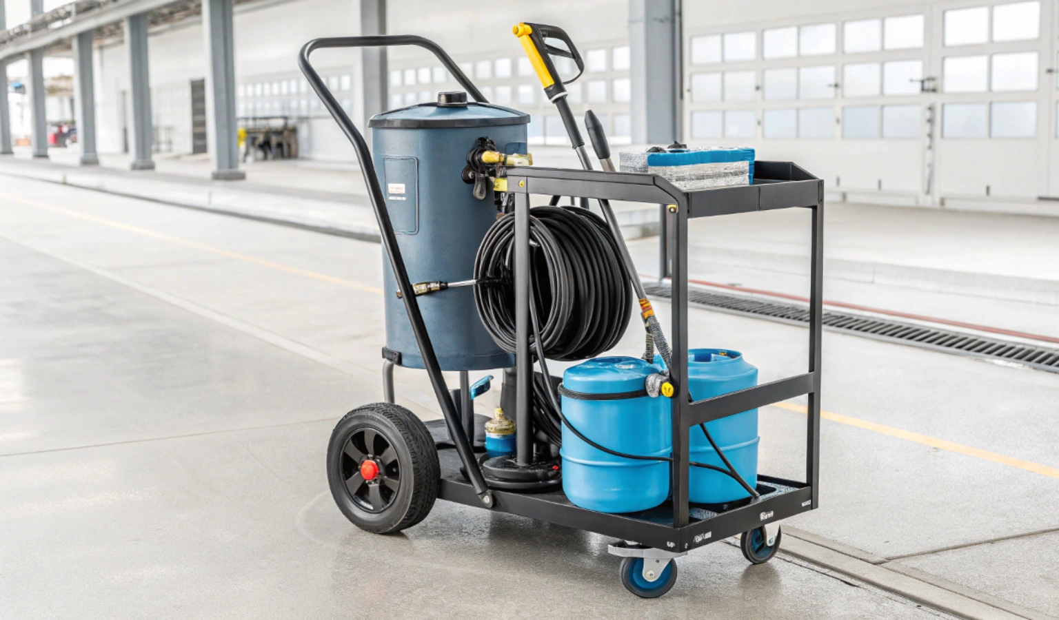 Pressure Cleaner – Trolley Mounted System