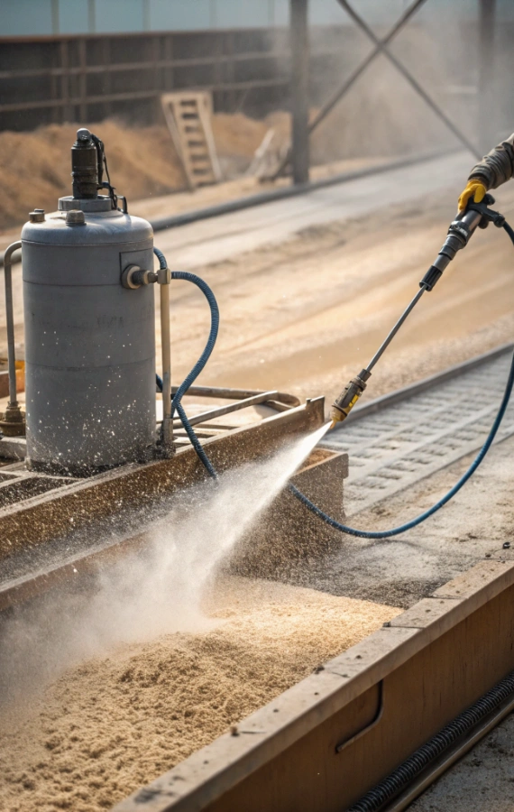 Applications of Wet Sandblasting Equipment