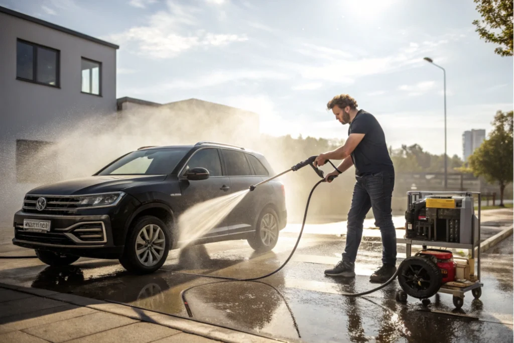 High Pressure Car Wash Pumps (up to 500 Bar)