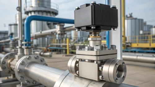 High Pressure Solenoid Valve for Chemical Processing