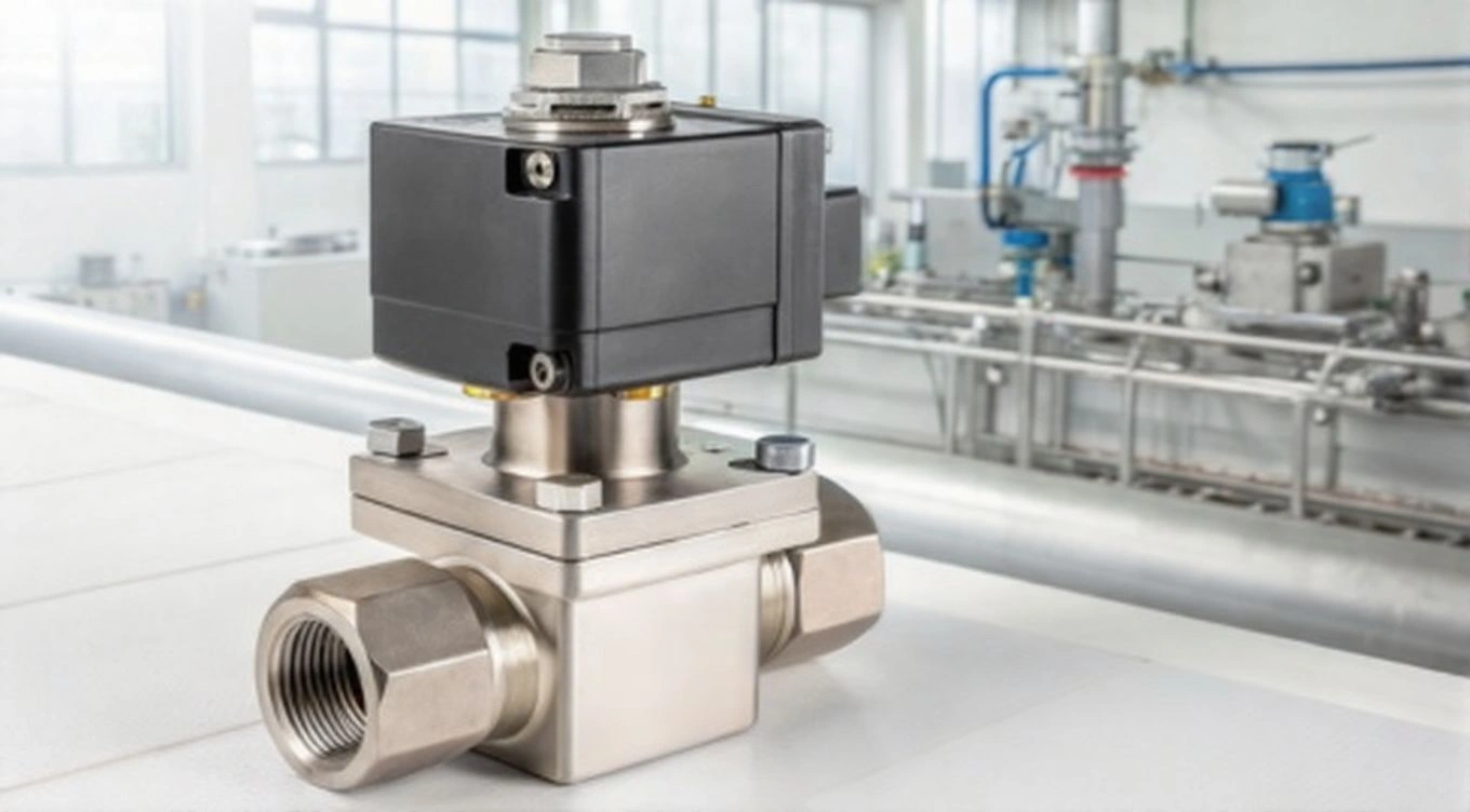 High Pressure Solenoid Valve for Food Processing