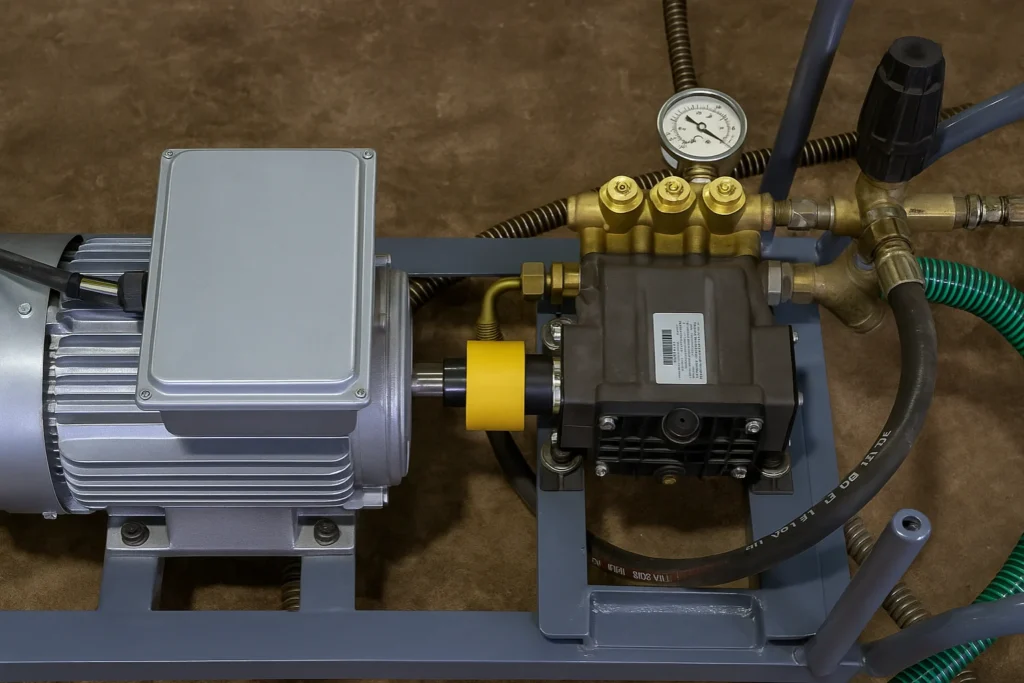 High Pressure Water Jet Cleaners with Accessories