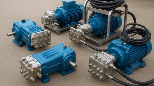 Industrial Plunger Pumps & Water Jet Cleaning Systems