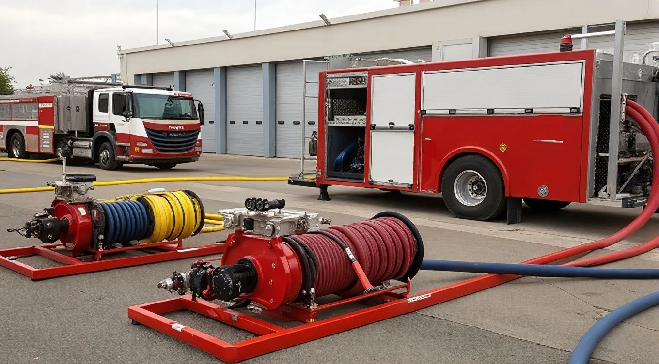 Integration of Global Pump Brands in Riggers UHP Fire Fighting Systems-