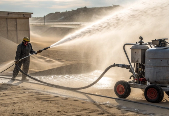 What is a Wet Sandblasting Machine