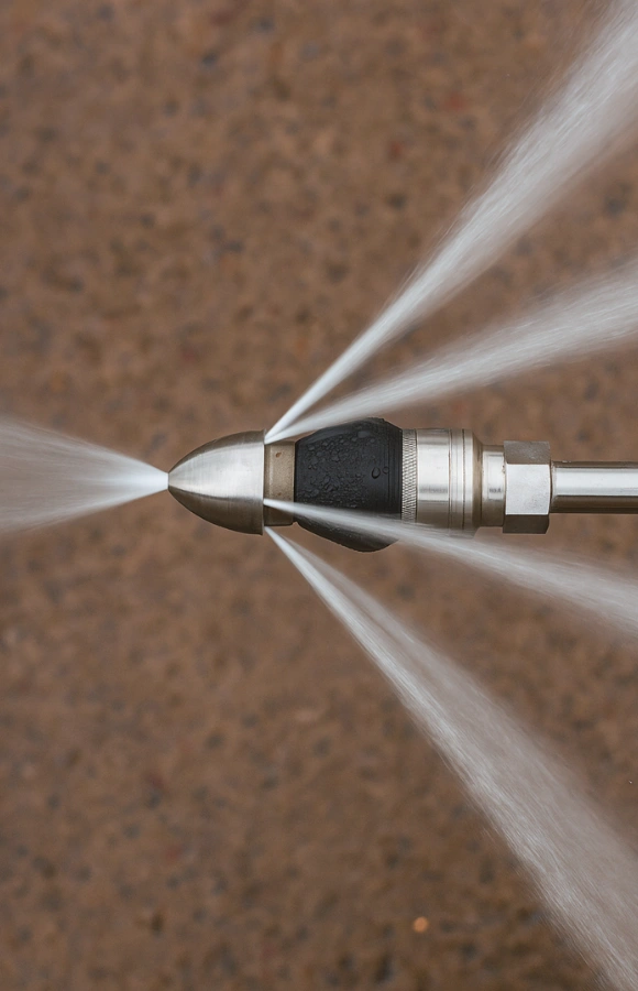 Components of Vessel Cleaning Water Jetting System